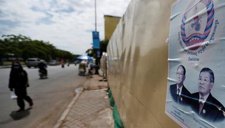 جانب من الحملات الانتخابية التي شهدتها كمبوديا