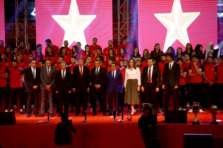 الأهلي يكرم أبطاله الرياضيين لموسم 2017-2018