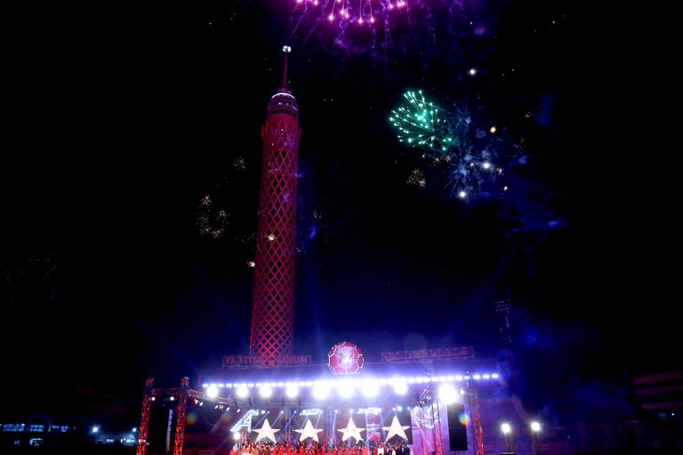 احتفالية النادي الأهلي لتكريم أبطاله الرياضيين