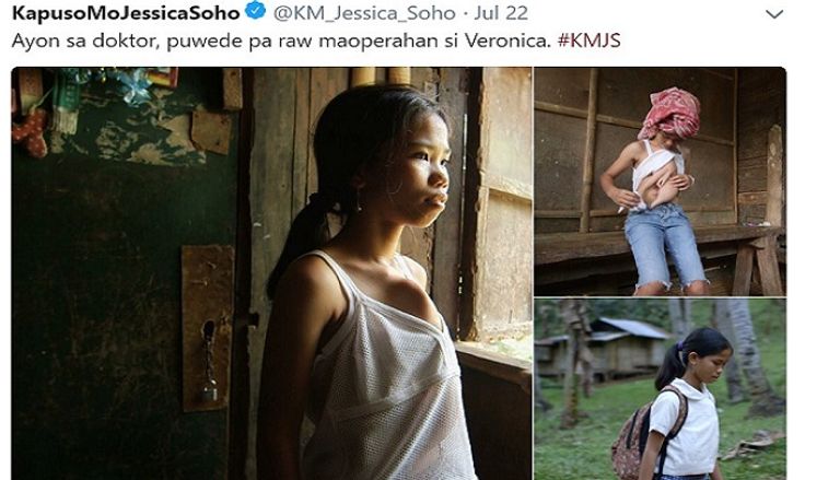 الطفلة الفلبينية "فيرونيكا كومينغيز" الطفلة الفلبينية فيرونيكا كومينغيز