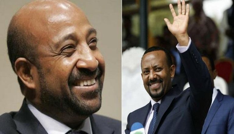 رئيس الوزراء الإثيوبي أبي أحمد والمعارض برهانو نقا