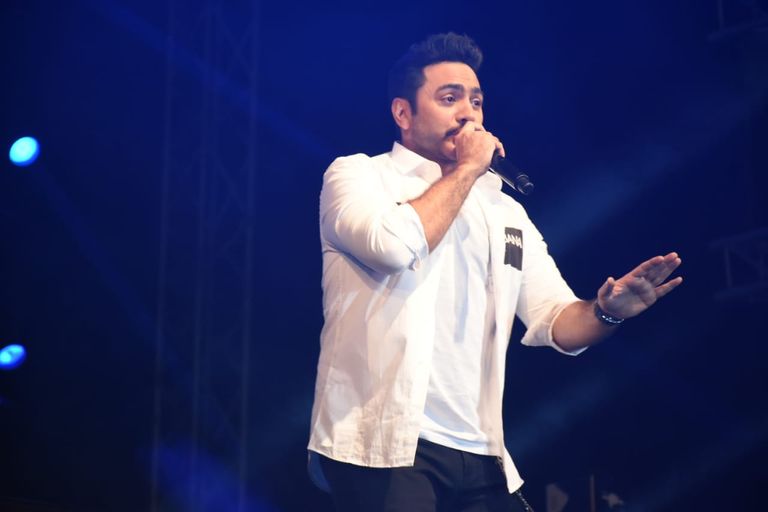 المطرب المصري تامر حسني