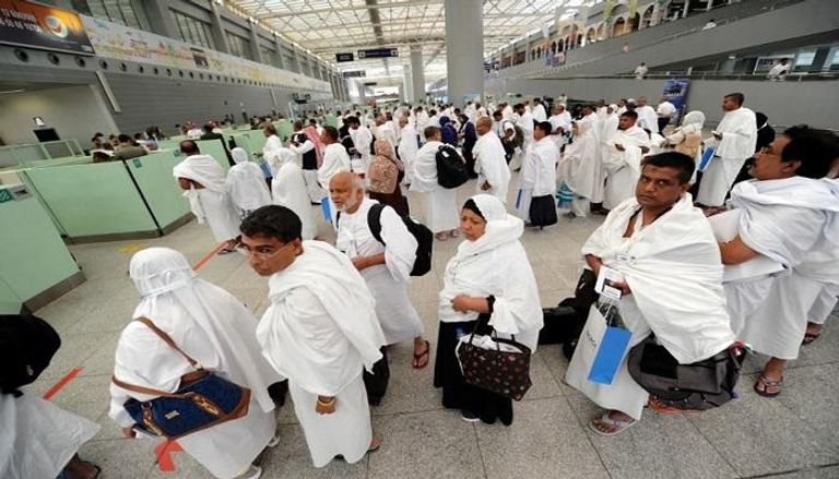 استقبال الحجاج في المطارات السعودية ـ أرشيفية