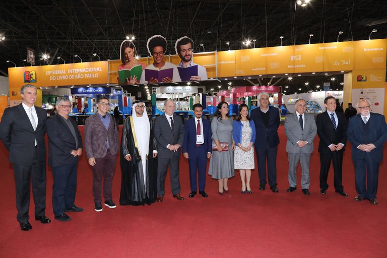 الشيخ فاهم بن سلطان القاسمي خلال كلمته في افتتاح المعرض