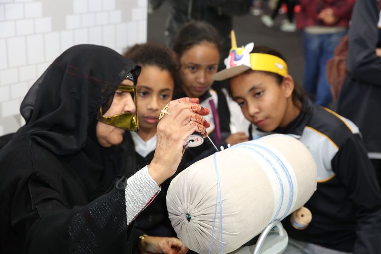 "إرثي للحرف المعاصرة" يحمل رسالة التراث الإماراتي بـ"ساو باولو للكتاب"