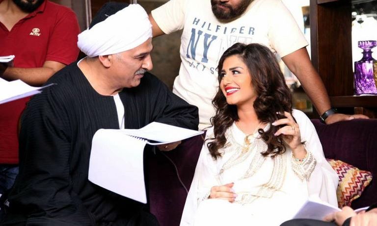 محمد فؤاد في أحد مشاهد مسلسل الضاهر