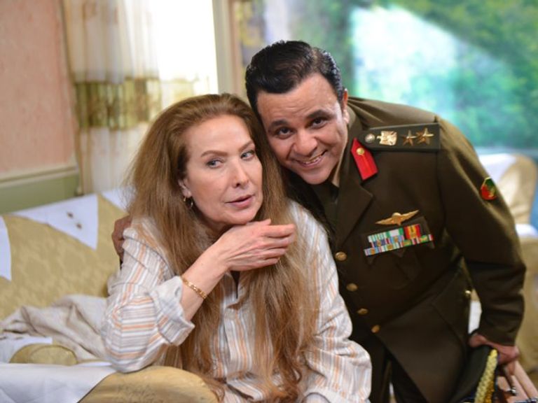 محمد فؤاد في أحد مشاهد مسلسل الضاهر