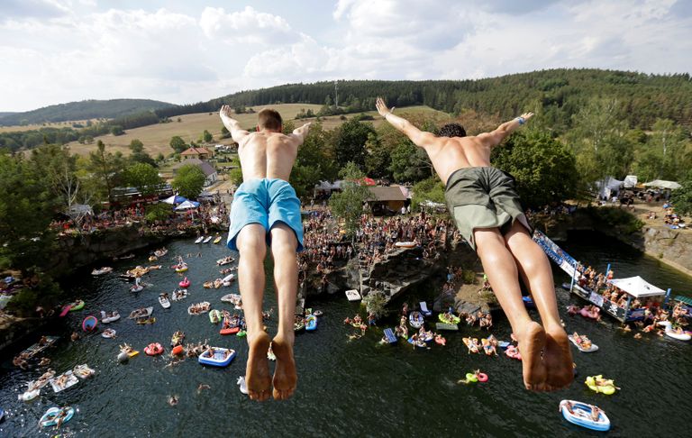 درجات الحرارة ترتفع في أوروبا