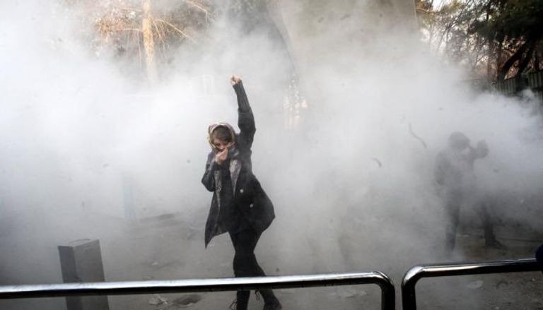 مظاهرات إيران امتدت لأكثر من 80 مدينة إيرانية