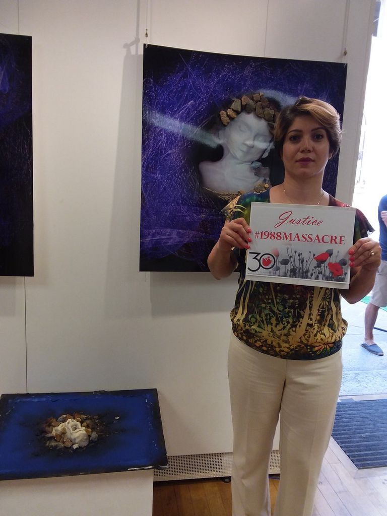 فعاليات مؤتمر باريس للتنديد بضلوع النظام الإيراني في تنفيذ مجزرة 1988