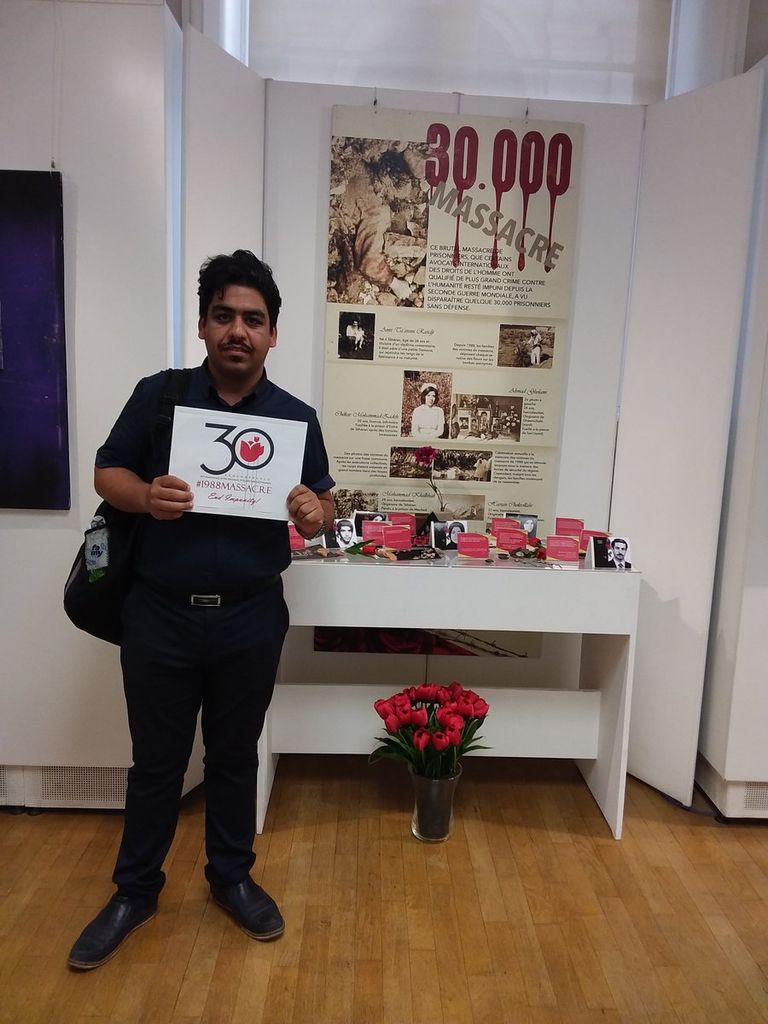 فعاليات مؤتمر باريس للتنديد بضلوع النظام الإيراني في تنفيذ مجزرة 1988