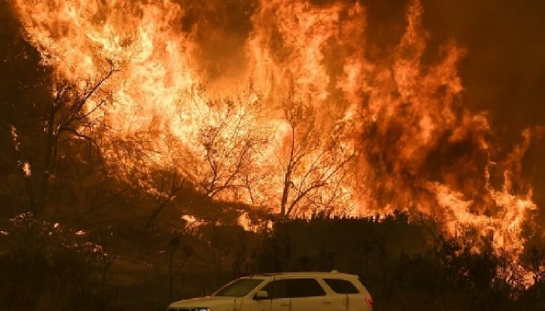 حرائق الغابات في شمال كاليفورنيا 