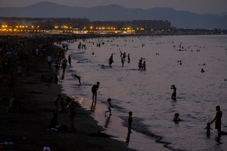 درجات حرارة قياسية في أوروبا