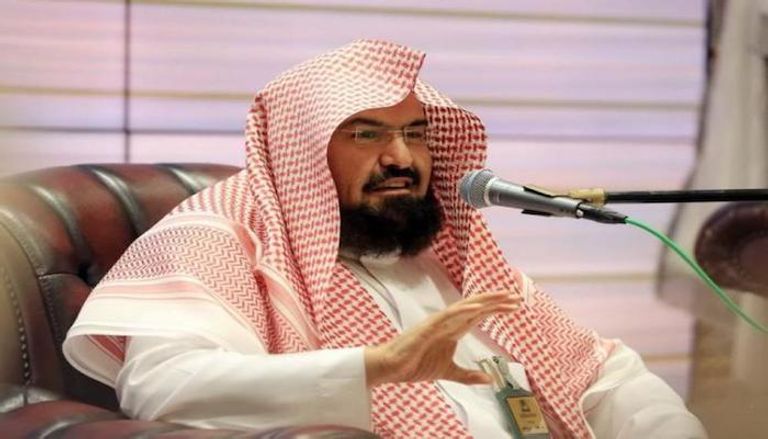  الشيخ الدكتور عبدالرحمن السديس رئيس شؤون المسجد الحرام والمسجد النبوي