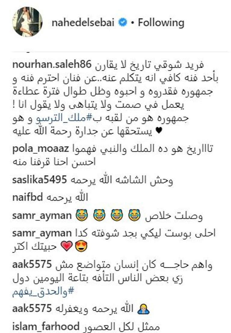 الممثلة المصرية ناهد السباعي