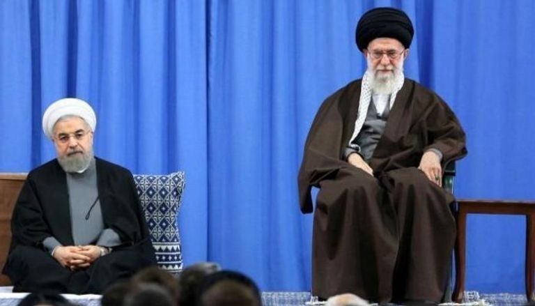 روحاني والمرشد الإيراني