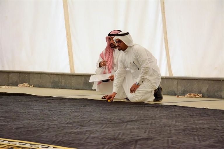 كسوة الكعبة المشرفة لهذا العام