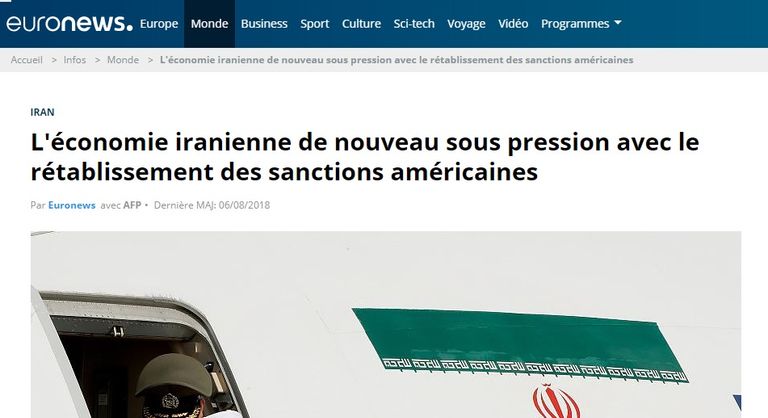 الرئيسان الأمريكي والإيراني