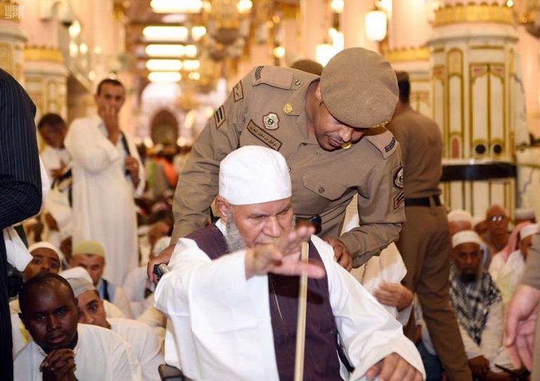 رجال الأمن بالمدينة المنورة