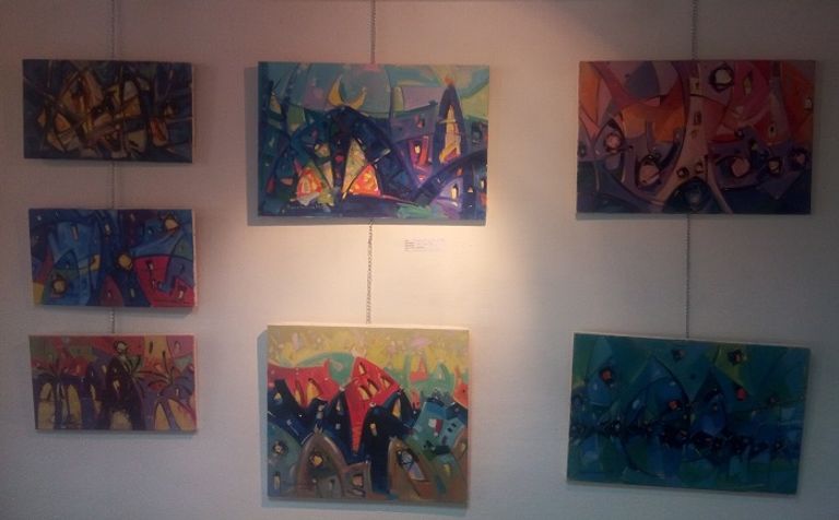 لوحات من معرض "همة"