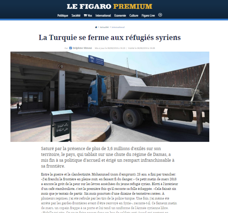 معاناة اللاجئين السوريين تتفاقم جراء سياسات أردوغان - أرشيفية