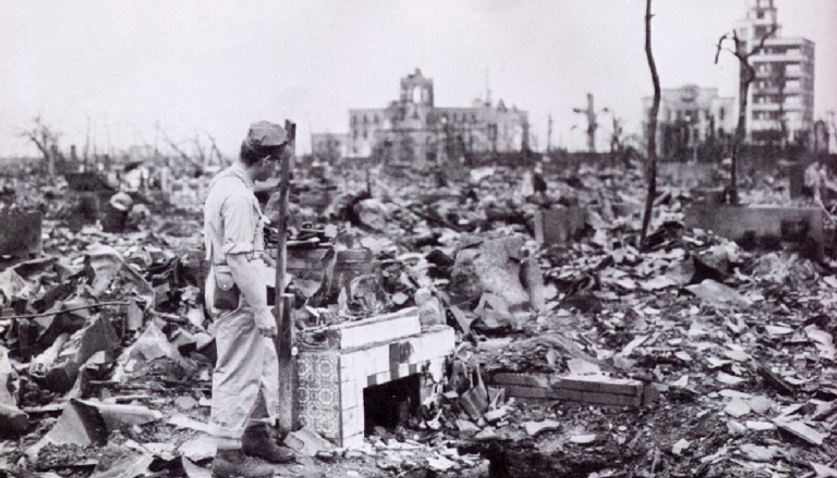 صورة من قصف هيروشيما 