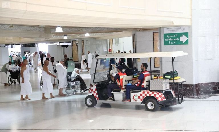 تخصيص 15 مركزاً إسعافياً داخل المسجد الحرام