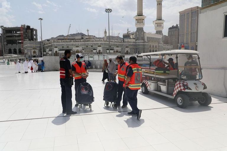 تخصيص 15 مركزاً إسعافياً داخل المسجد الحرام