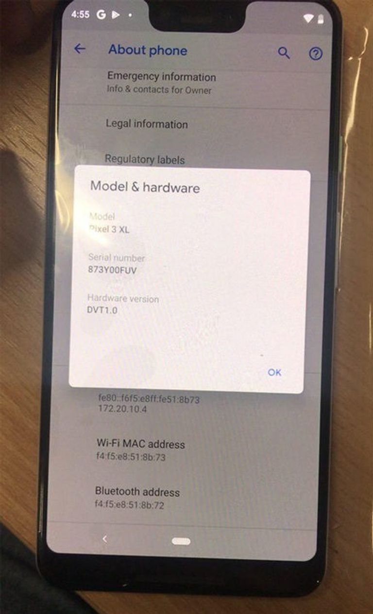 هاتف جوجل Pixel 3 XL 
