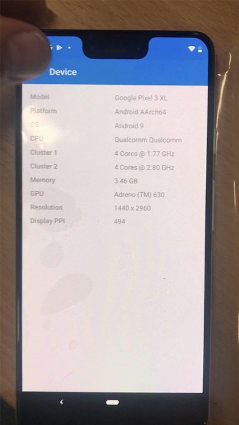 هاتف جوجل Pixel 3 XL 