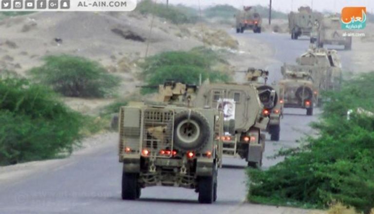 جانب من التعزيزات الأمنية في الساحل الغربي - اليمن