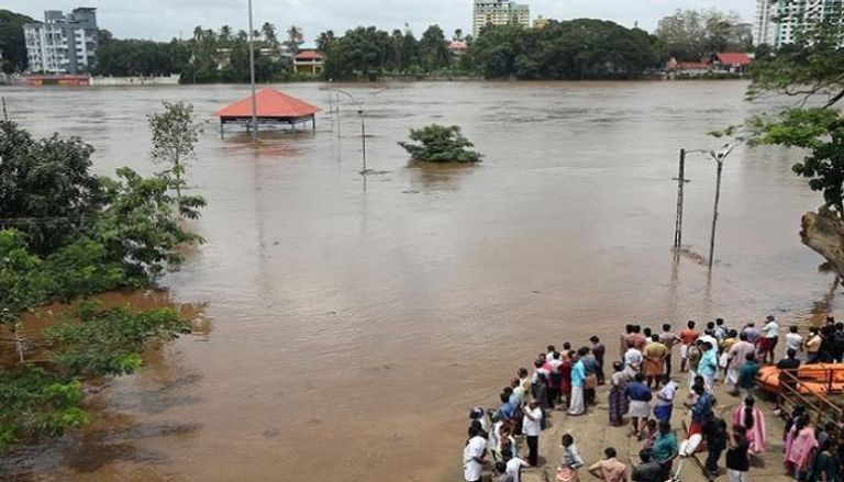 أمطار غزيرة وانهيارات أرضية في جنوب الهند