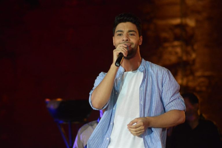 أحمد جمال في حفل مهرجان القلعة