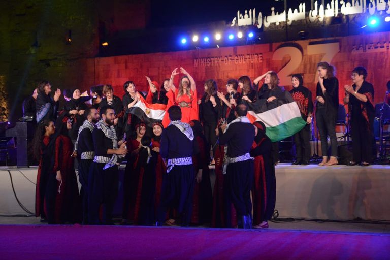 أحمد جمال في حفل مهرجان القلعة