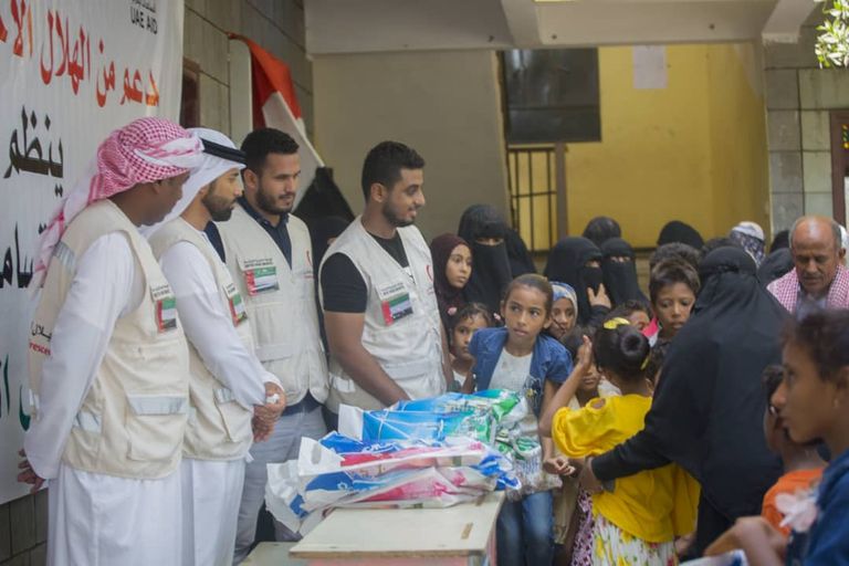جانب من الفعالية في مدينة المخاء