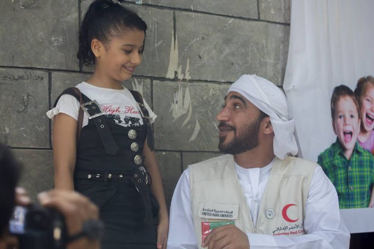 جانب من الفعالية في مدينة المخاء