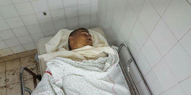 الشهيد أحمد جمال سليمان أبو لولي (40 عاما)  شباب فلسطينيون خلال مسيرات العودة