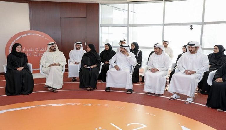 الشيخ محمد بن راشد آل مكتوم يحتفي باليوم العالمي للشباب