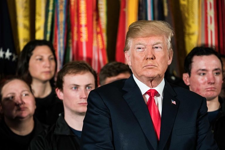 دونالد ترامب الرئيس الأمريكي دونالد ترامب