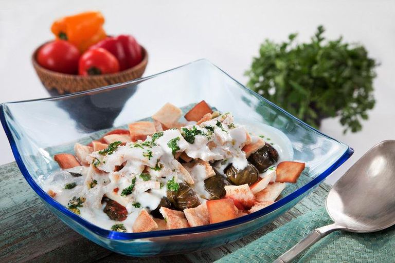 فتة ورق العنب "كون" البيتزا العصري