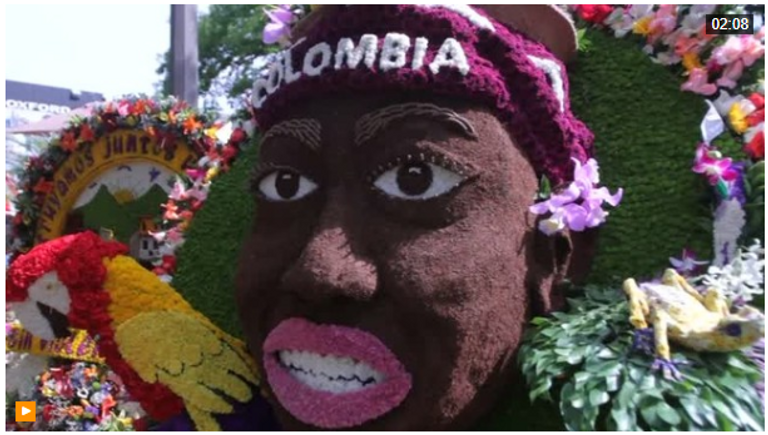 مهرجان الزهور السنوي بكولومبيا يجذب أكثر من 20 ألف سائح