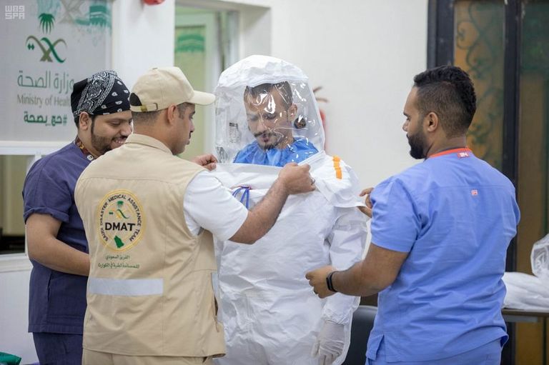 تجهيز 4 مستشفيات بمنى لخدمة الحجاج