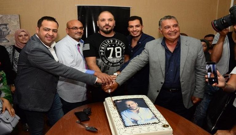 رامي عياش يحتفل بألبومه