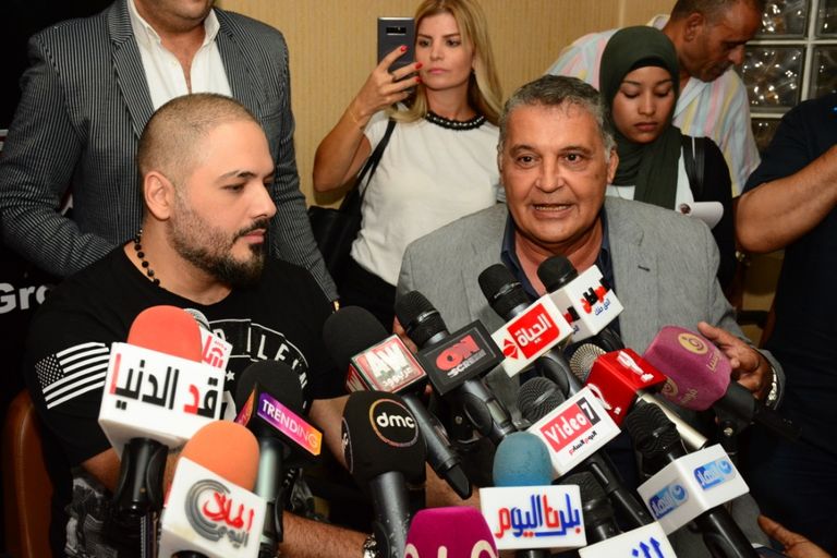 رامي عياش يحتفل بألبومه