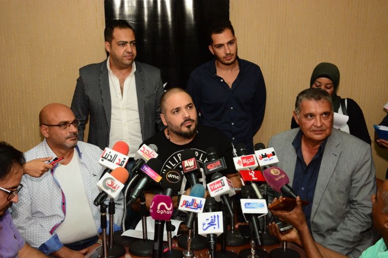 رامي عياش يحتفل بألبومه