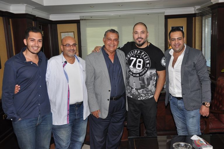 رامي عياش يحتفل بألبومه