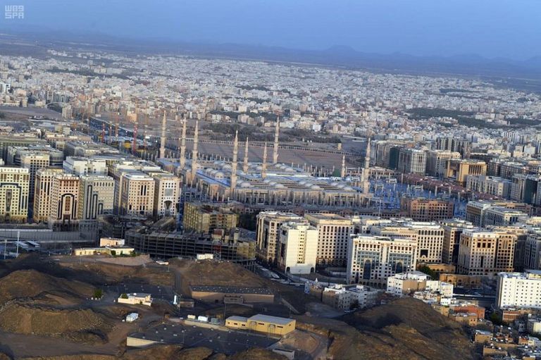 طيران الأمن ينفّذ جولاته الاستطلاعية بالمدينة المنورة