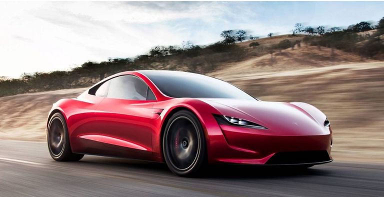 سيارة تيسلا رودستر 