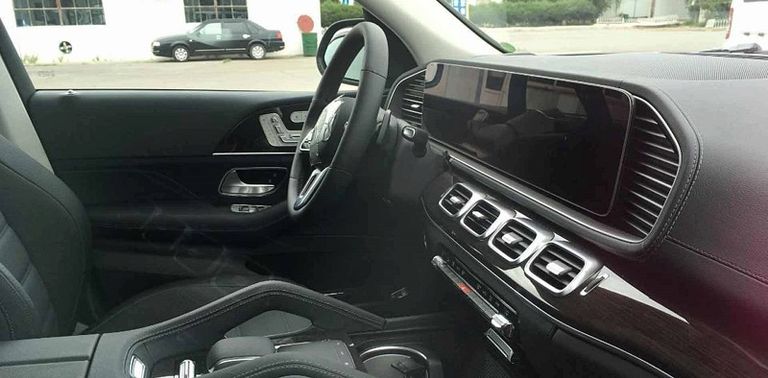 موديل GLE-CLASS 2019 أثناء اختباره 