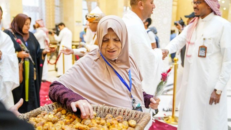 وصول 500 حاج فلسطيني من ضيوف خادم الحرمين الشريفين 